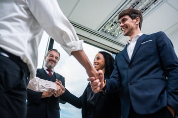 Business Associates Shaking Hands
