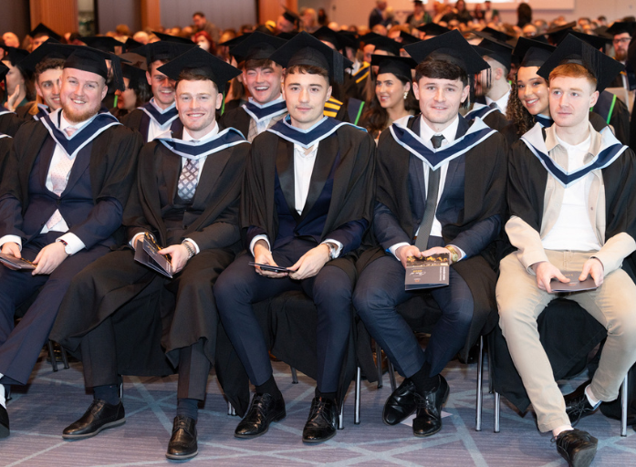 Portobello Institute students at graduation